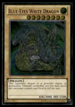 Blue-Eyes White Dragon (UTR) Starter Deck: Kaiba Reloaded YSKR-EN001 Yugioh LP - Image 1