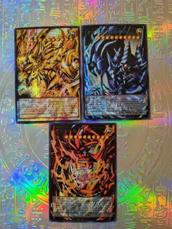 Carte Yu-Gi-Oh : Egyptiens God/Dieux Egyptiens Ra , Slifer, Obelisk Holo Fullart - Image 1