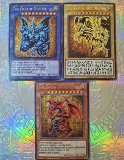 3 Carte Yu-Gi-Oh : Egyptiens God/Dieux Egyptiens - Image 1