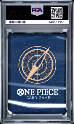 2023 ONE PIECE JAPANESE OP06-WINGS OF THE CAPTAIN O-NAMI #101 ALT ART PSA 10 - Image 2