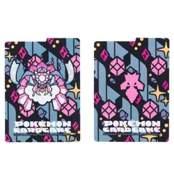 Pokemon Card Game Flip Deck Case & Sleeve Set Mega Diancie Pokemon Center Japan - Image 5