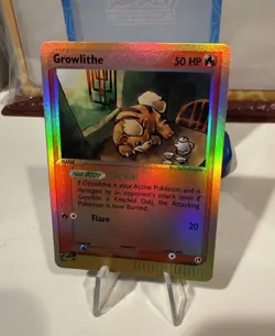 Pokemon TCG - Growlithe - 65/100 - Reverse Holo Common - Sandstorm - NM/M - Image 3