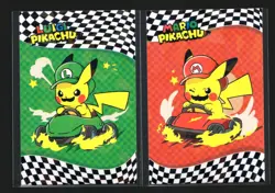 Cracked Ice Holo *Electric Pikachu Card Database* - *LUIGI & MARIO* POKEMON - Image 1