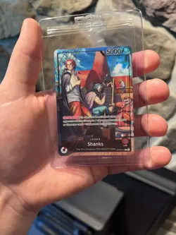 Shanks OP09-001 One Piece Promotion Cards Foil 2025 PSA Magazine Promo Sealed - Image 1