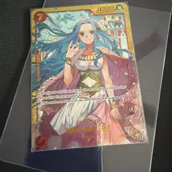 OP04-118 SEC One Piece Card Game Nefeltari Vivi TCG Kingdoms Of Intrigue English - Image 1
