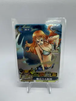 Bandai One Piece Onepy Match Nami IC1-07 SR Holo Japanese 2011 - Image 1