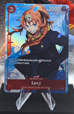 Sanji OP10-005 OP-10 Special Alt Art Foil 3000 English Royal Blood - Image 1