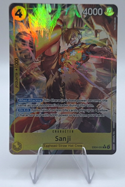 One Piece Sanji EB04-052 Adventure on Kami's IslanAlt Art Holo Rare 4000 English - Image 1