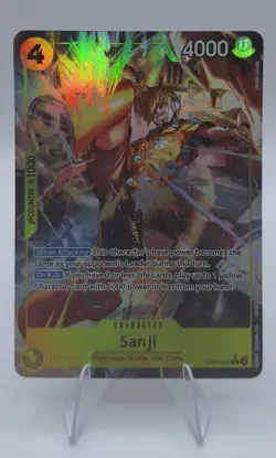 One Piece Sanji EB04-052 Adventure on Kami's IslanAlt Art Holo Rare 4000 English - Image 2