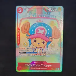 One Piece TCG Tony Tony Chopper (SR) EB01-006 Alt Art Memorial Collection Sowsow - Image 1