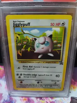 2000 POKEMON PROMO BLACK STAR #7 JIGGLYPUFF PSA 9 - Image 3