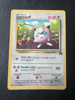 Pokemon Jigglypuff, Black Star Promo 7, DMG - Image 1