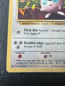 Pokemon Jigglypuff, Black Star Promo 7, DMG - Image 3