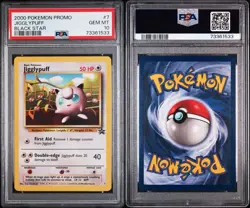 2000 Jigglypuff Pokemon Promo Black Star #7 Casette Promo PSA 10 GEM MINT - Image 3
