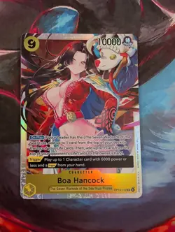 Boa Hancock OP14-112 SR The Azure Sea’s Seven Foil One Piece TCG English NM - Image 1