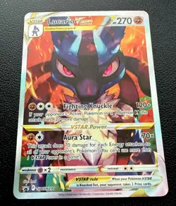 Pokemon TCG Lucario VSTAR SWSH291 Sword & Shield Promo Holo Card - Image 2