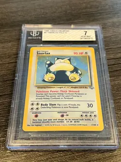 #11 1999 Jungle Snorlax Holo BGS 7 – (PSA/CGC) - Image 1