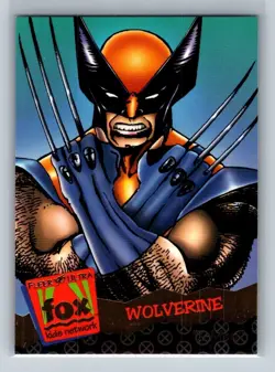 1995 Fleer ULTRA Fox Kids Network / Wolverine #88 / Trading Card / X-Men - Image 3