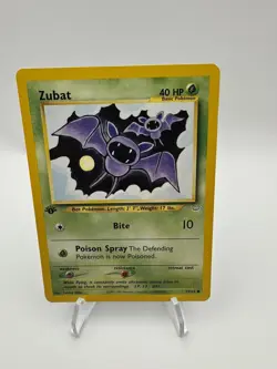 Pokemon Zubat 59/64 Neo Revelation 1st Edition Basic Regular 40HP - Image 1