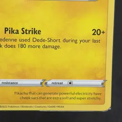 New Pokemon TCG Pikachu Cosmos Holo Snowflake Stamped Promo 049/195 Sealed NM - Image 4