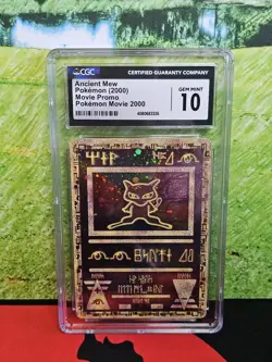 Ancient Mew pokemon 2000 movie Promo CGC 10 - Image 1