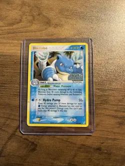 Blastoise 14/100 Crystal Guardians English Reverse Holo Rare Stage 2 HP 120 - Image 1