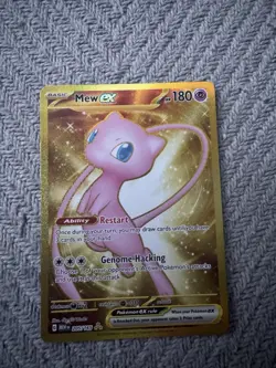 Pokemon TCG Mew ex 205/165 Scarlet & Violet 151 Hyper Rare Full Art Holo EN - Image 1