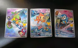 First Partner Illustration Collection Series 1 Gen 4 Sinnoh Starters Pokemon TCG - Image 1