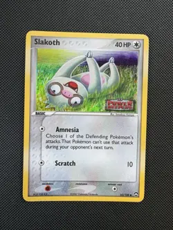 Pokemon TCG Slakoth Ex Power Keepers Reverse Holo Stamped 63/108 - Image 1