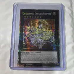 Konami Exstellarknight Constellar Ptolemy Ω7 BLGG-EN018 Starlight Rare 1st Ed NM - Image 1
