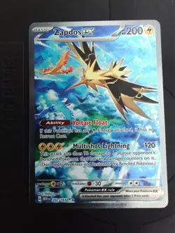 Zapdos ex 202/165 Sv: Scarlet & Violet 151 Holo LP - Image 1