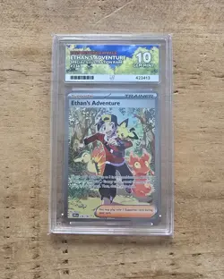 Pokemon Ethan's Adventure SIR Destined Rivals 236/182 ACE 10 - Image 1
