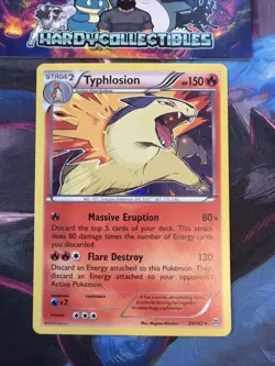 Pokemon Typhlosion 20/162 - Holo - XY Breakthrough - Near Mint - Image 1