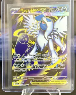 2025 Pokemon Mega Evolution Ultra Rare #161 Mega Absol ex - Image 1