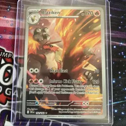 Pokemon TCG - Blaziken - Destined Rivals - Illustration Rare - 192/182 - NM/M - Image 1