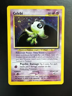 Celebi 3/64 Neo Revelation Holo Rare Unlimited - Image 1