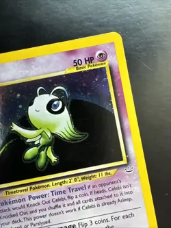 Celebi 3/64 Neo Revelation Holo Rare Unlimited - Image 3