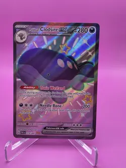 Clodsire Ex - Shiny Ultra Rare - 219/091 - SV: Paldean Fates - Pokemon TCG - Image 1