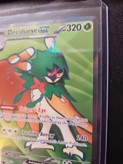 Decidueye ex 100/088 Full Art Perfect Order Pokemon TCG NM - Image 3