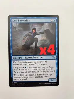 Exit Specialist x4 Playset Murders at Karlov Manor MTG Regular Card Free Ship - Image 1