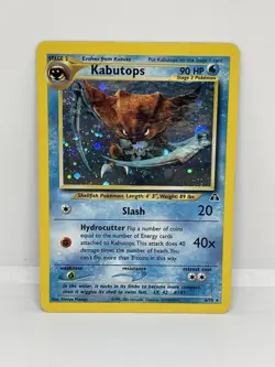 Pokemon Kabutops Neo Discovery Holo Card 6/75 Unlimited Rare - NM - Image 2