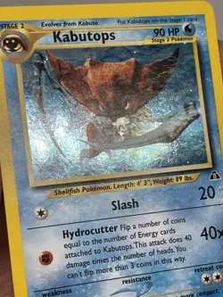 Pokemon Kabutops Neo Discovery Holo Card 6/75 Unlimited Rare - NM - Image 4