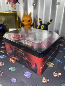 Pokemon Team Rocket Tin 5 Booster Packs + Promo - New Sealed Nidoking Tin Wow !! - Image 5