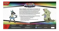 NEW-Pokemon TCG Prismatic Evolutions Lucario ex & Tyranitar ex Premium Box - Image 2