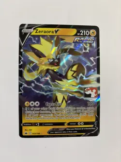 Zeraora V - 053/198 - Ultra Rare Pokemon Prize Pack Series Cards - Image 2