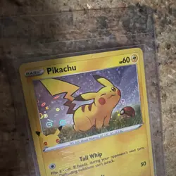 Pikachu General Mills Black Star HOLO Promo SWSH039 Pokemon 25th Anniversary -NM - Image 5