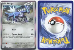 DIALGA 095/132 Mega Evolution Pokemon Holo Rare Near Mint - Image 3