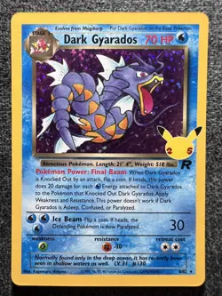Dark Gyarados 8/82 Classic Collection Holo Pokemon Card NM - Image 1
