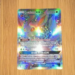 Pokemon TCG Leafeon GX Holo Secret Rare 200 HP Sm-Ultra Prism 157/156 English - Image 2