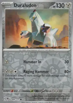 Duraludon 69/131 Reverse Holo | Prismatic Evolutions | Pokemon Card - Image 1